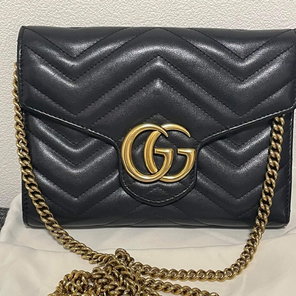 Gucci marmont matelasse mini bah - Picture 1 of 16